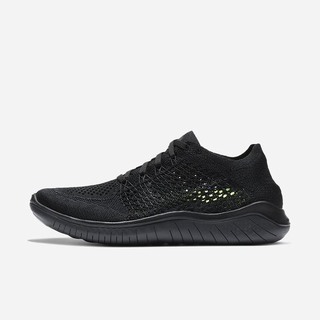 Adidasi Alergare Nike Free RN Flyknit 2018 Dama Negrii Gri Inchis | NAEB-41983